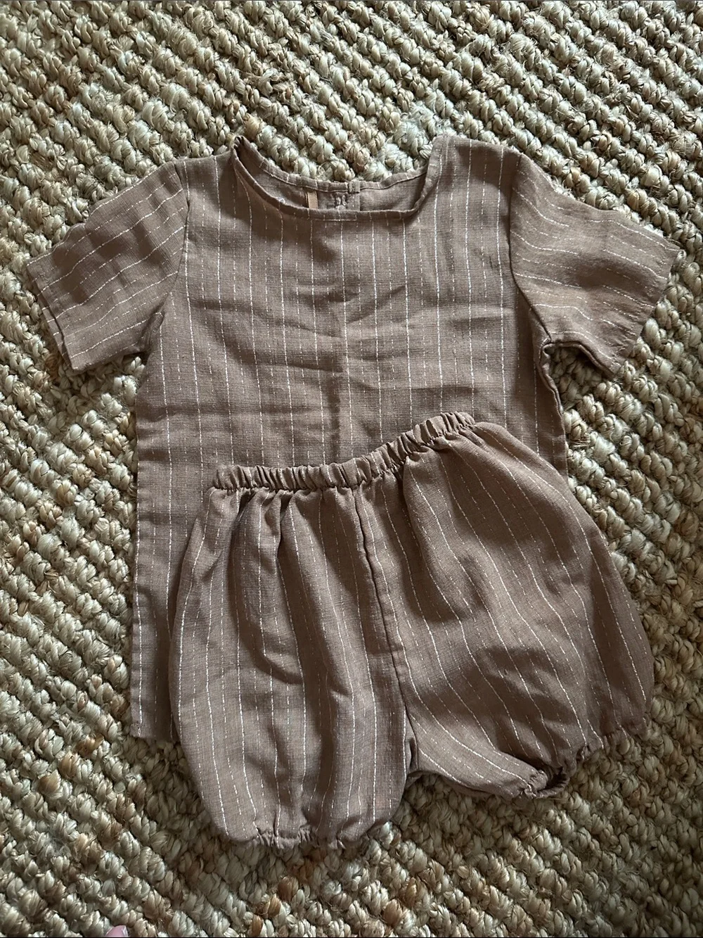 Pouf Baby Matching set NWOT